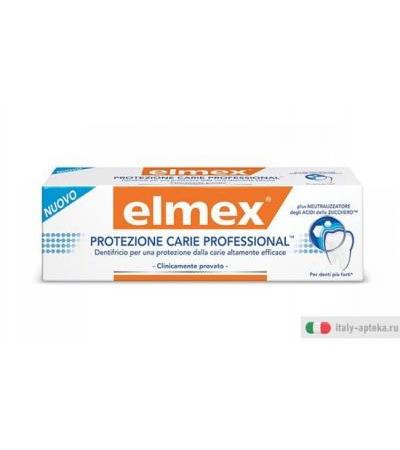 Dentifricio Elmex Protezione Carie Professional 75ml