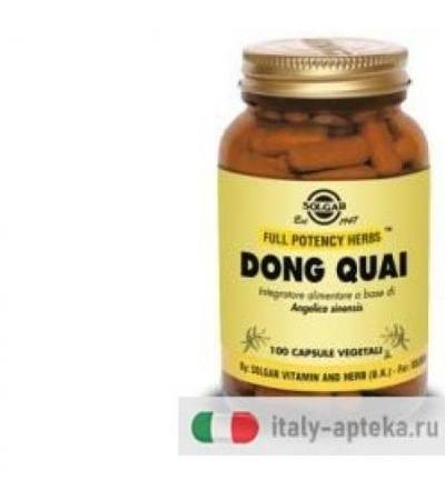 Dong Quai Solgar 100 Capsule