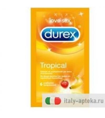 Durex Tropical Easy-on 6 Pezzi