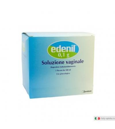 Edenil Soluzione Vaginale 5 flaconi 100ml 0,1g