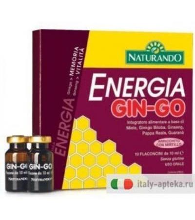 ENERGIA GIN-GO 10F 10ML