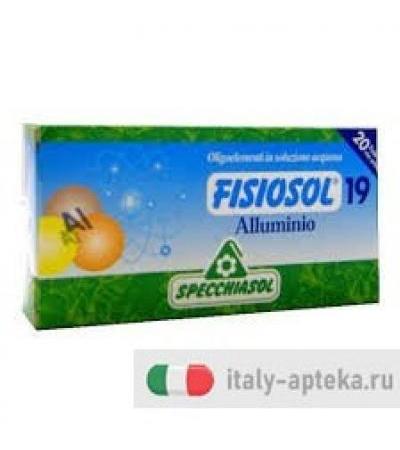 Fisiosol  19 Alluminio 20 Fiale 2ml