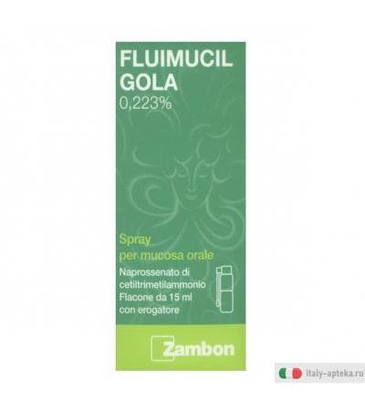 Fluimucil Gola Spray Orale 15ml