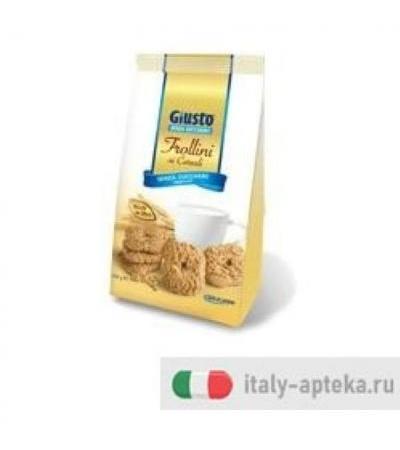 Giusto Biscotti Frollini Cereali Senza Zucchero 350g