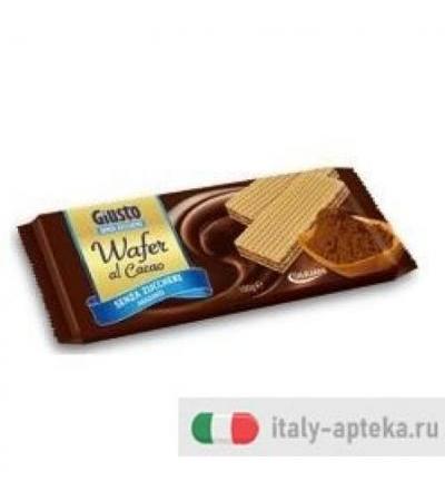 Giusto Wafers Cacao S/Zucchero