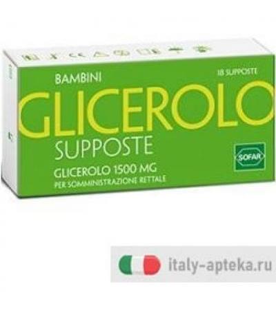 GLICEROLO SUPP BB 1500MG 18PZ