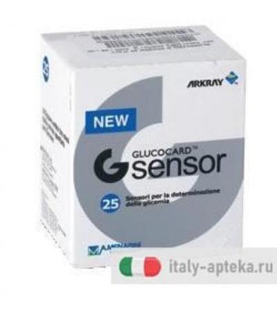 Glucocard G Sensor 25 Strisce