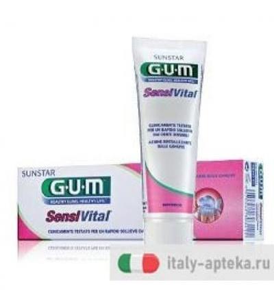 Gum Sensivital Gel Dentifricio 75 ml