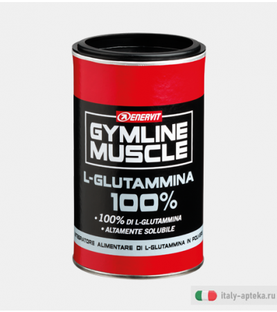 Gymline Muscle L-Glutammina 100% 200g