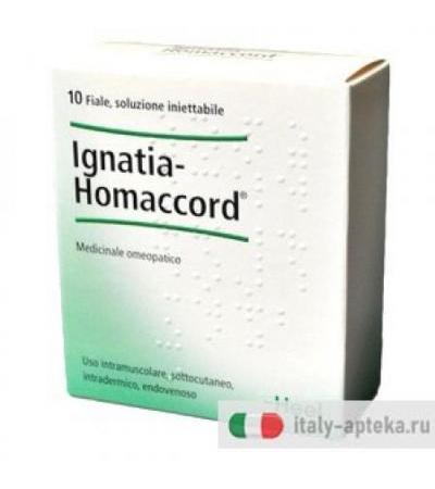 Ignatia Homaccord Heel 10 Fiale 1,1ml