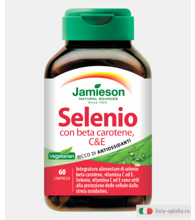 Jamieson Selenio Beta Catorene C&E 60 Compresse