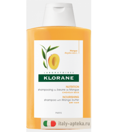 Klorane Shampoo Burro Di Mango 200ml