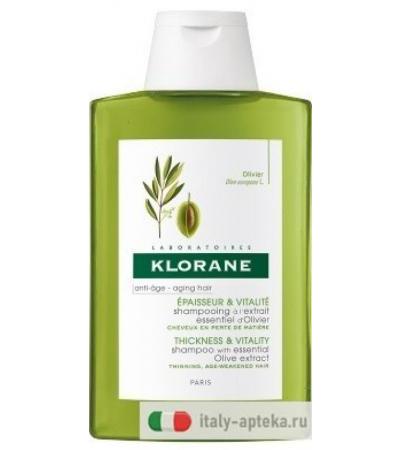 Klorane Shampoo Ulivo 400ml
