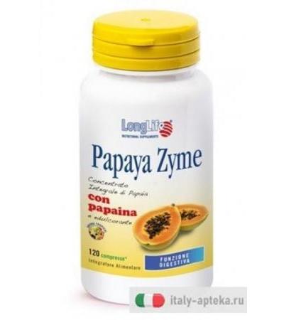 Longlife PapayaZyme 120 Tavolette