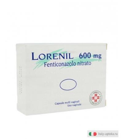Lorenil 1 Capsula Molle Vaginale 600mg