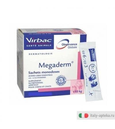 Megaderm Supplemento Cani/Gatti 4ml