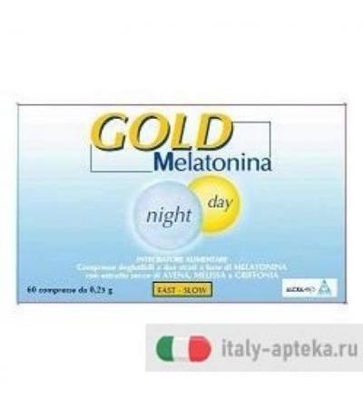 Melatonina Gold HTP 1mg 60 Compresse