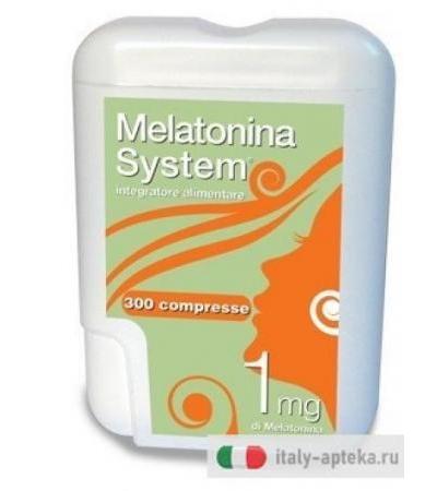 Melatonina System 300 Compresse 1mg