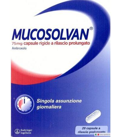 Mucosolvan*20cps 75mg Rilascio Prolungato