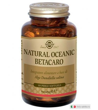 Natural Oceanic Betacaro Solgar 60 Perle