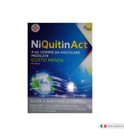 NiquitinAct 100 Gomme 4mg