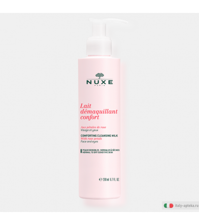Nuxe Latte Detergente Confort Con Petali Di Rosa 200ml
