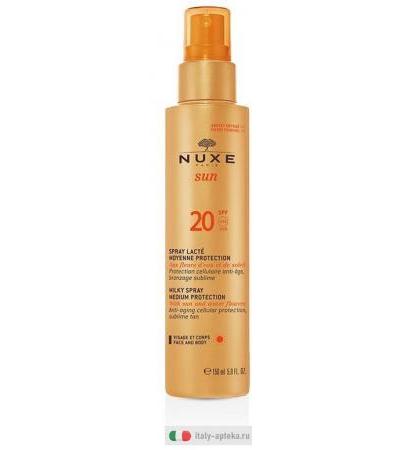 Nuxe  Sun Latte Spray Spf 20 150ml
