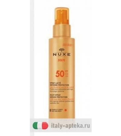 Nuxe Sun Latte Spray   Spf  50 150ml
