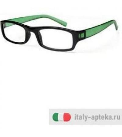 Occhiale Executive Nero/Trasparente Diottrie +3,00