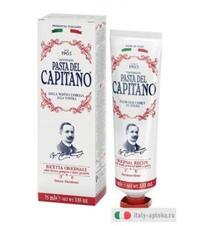 Pasta del Capitano 1905 Dentifricio Ricetta Originale75ml