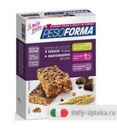 Pesoforma Barrette Cereali E Cioccolato 6 Pasti