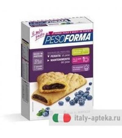 Pesoforma Biscotti Mirtilli 12 Pezzi