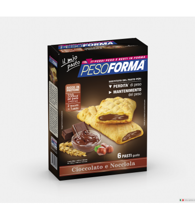 Pesoforma Biscotto Cioccolato E Nocciola 6 Pasti