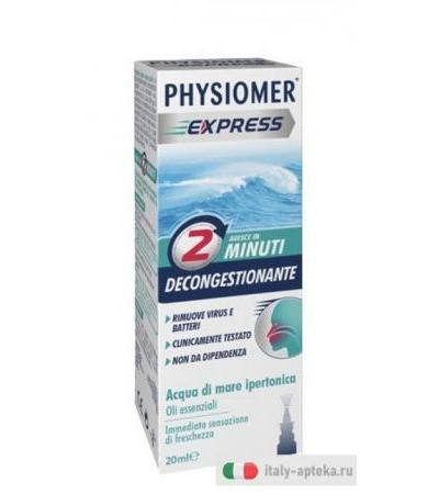 Physiomer Express Decongestionante Nasale Spray 20ml
