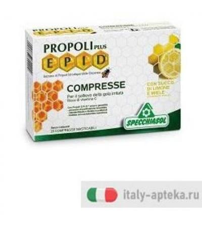 Propoli Epid Miele Limone 20 Compresse