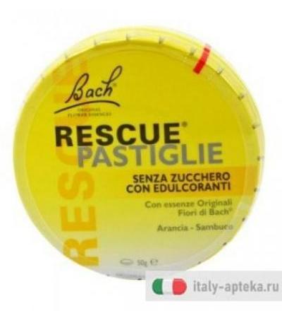 Rescue Pastiglie Arancia/Sambuco 50g