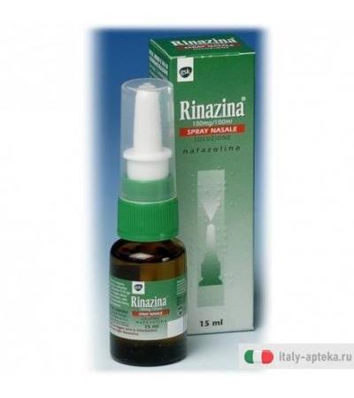 Rinazina Spray Nasale 15ml 0,1%