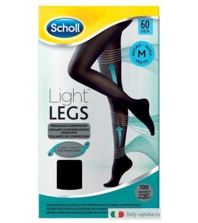 Scholl Light Legs Collant 60 Denari Taglia M Nero