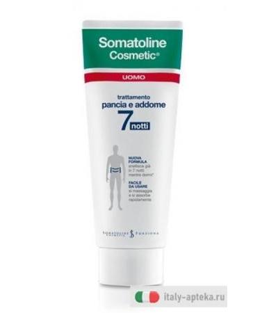 Somatoline Cosmetic Uomo Addome 7 Notti 250ml