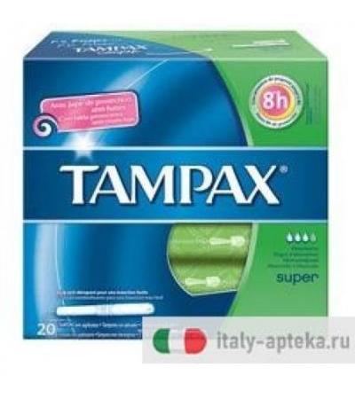 Tampax Blue Box Super Plus 20 Pezzi