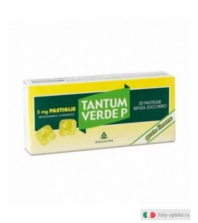 Tantum Verde P 20 Pastiglie Limone 3mg