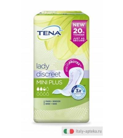 Tena Lady Discreet Mini Plus 16 Pezzi