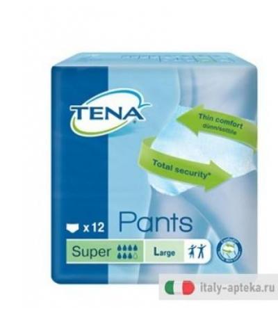 Tena Pants Super Large New 12 Pezzi