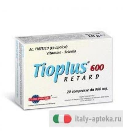 TIOPLUS 600 RETARD 20CPR