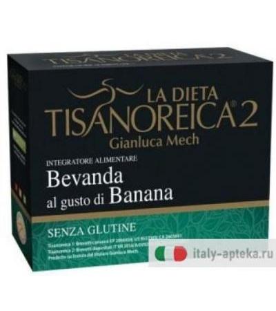 Tisanoreica 2 Bevanda Banana 28g 4 Preparati