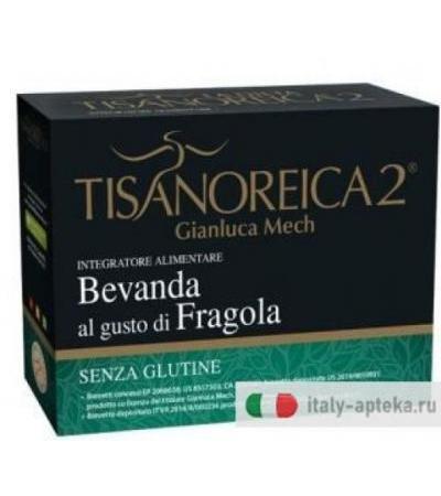 Tisanoreica 2 Bevanda Gusto Fragola 4 Preparati