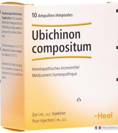 Ubichinon Compositum Heel 10 Fiale 2,2ml