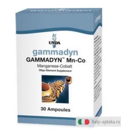 Unda Gammadyn Mn-Co 30 Fiale