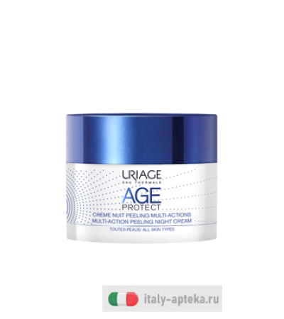 Uriage Age Protect Crema Notte Peeling Multi Azione 50ml