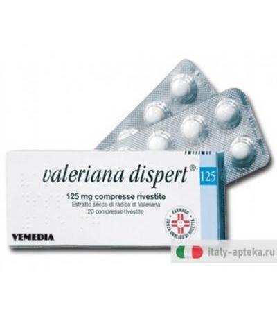 Valeriana Dispert 20 Compresse 125mg